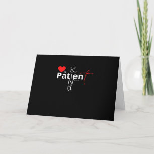Liebe ist geduldig Liebe ist gütig Klassisches her Karte