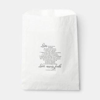 Liebe ist geduldig Liebesantrag Liebe versagt nie Geschenktütchen