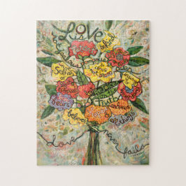 Liebe ist geduldiges Jigsaw Puzzle
