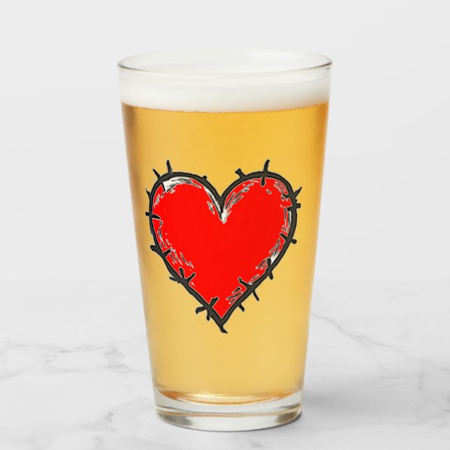 Liebe ist  glas (Vorne (Gefüllt))