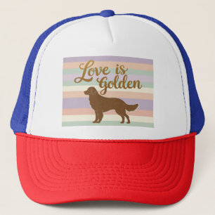 Liebe ist Goldwert Truckerkappe