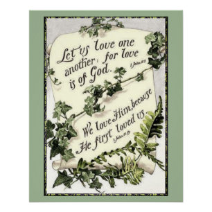 Liebe ist Gottes Poster