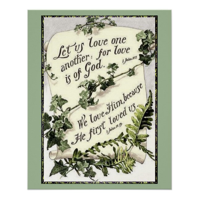 Liebe ist Gottes Poster (Vorderseite)