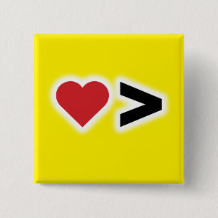 Liebe ist größer button