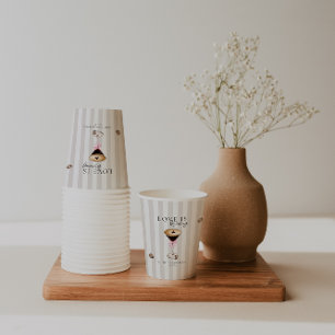 Liebe ist im Anflug   Espresso-Martini-Brautparty Pappbecher