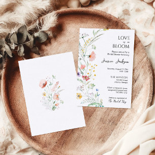 Liebe ist in Bloom Bridal Dusche Einladung