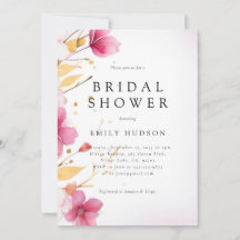 Liebe ist in Bloom Bridal Dusche Einladung