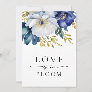 Liebe ist in Bloom Floral Bridal Dusche Einladung