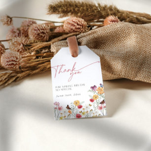 Liebe ist in Bloom mit Schmetterlingen Floral Viel Geschenkanhänger