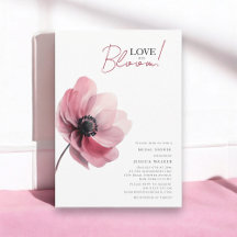 Liebe ist in Blüte Hochzeit blumengeschmückt Braut