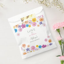 Liebe ist in Blüte Wildblumengarten Brautparty