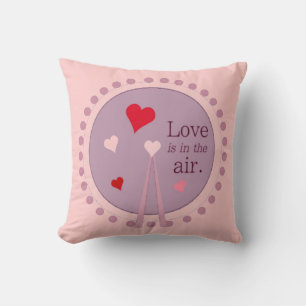 Liebe ist in der Air American MoJo Pillows Kissen