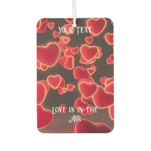 Liebe ist in der Air Red Heart Autolufterfrischer