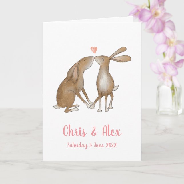 Liebe ist in der Hochzeitskarte Karte (Orchidee)