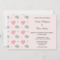 Liebe ist in der Luft Eiffelturm und Hearts Weddin