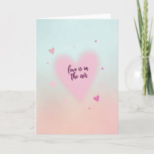Liebe-ist-in-der-Luft-Karte Karte