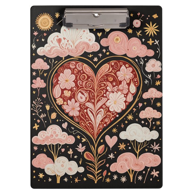 Liebe ist in der Luft Klemmbrett (Vorderseite)