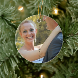 LIEBE IST IN DER LUFT, nur verheiratet Keramik Ornament