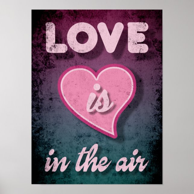 Liebe ist in der Luft Poster (Vorne)