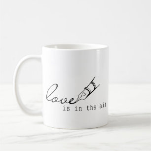 Liebe ist in der Luft Schlüsselanhänger Kaffeetasse