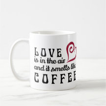 Liebe ist in der Luft, und sie riecht wie Kaffee