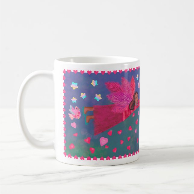 Liebe ist in der Tasse der Luft (Links)