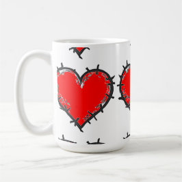 Liebe ist kaffeetasse
