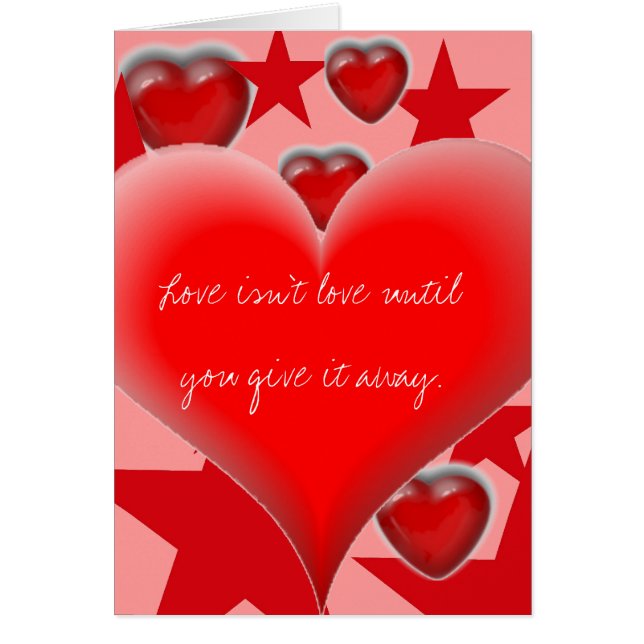 Liebe ist keine Liebe, solange du sie nicht versch (Vorne)