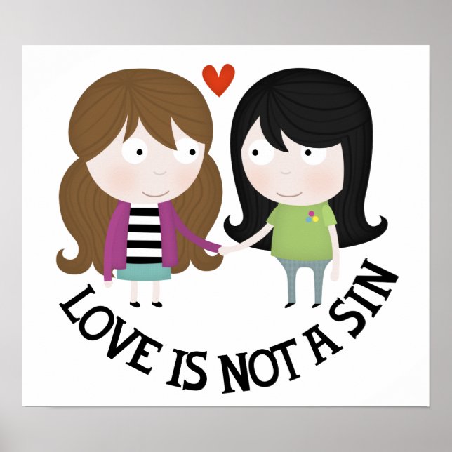 Liebe ist keine Sünde (großes Poster) Poster (Vorne)