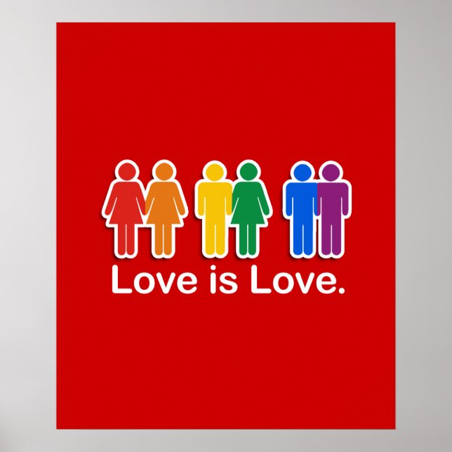 LIEBE IST LIEBE BASIC POSTER (Vorne)