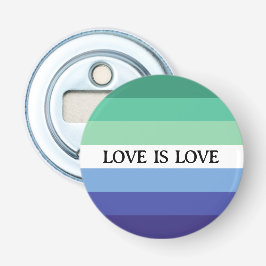 Liebe ist Liebe Gay Flag LGBTQ Flaschenöffner