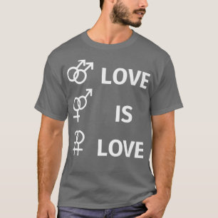 Liebe ist Liebe Homosexuelle und Lesben Ehe Homose T-Shirt