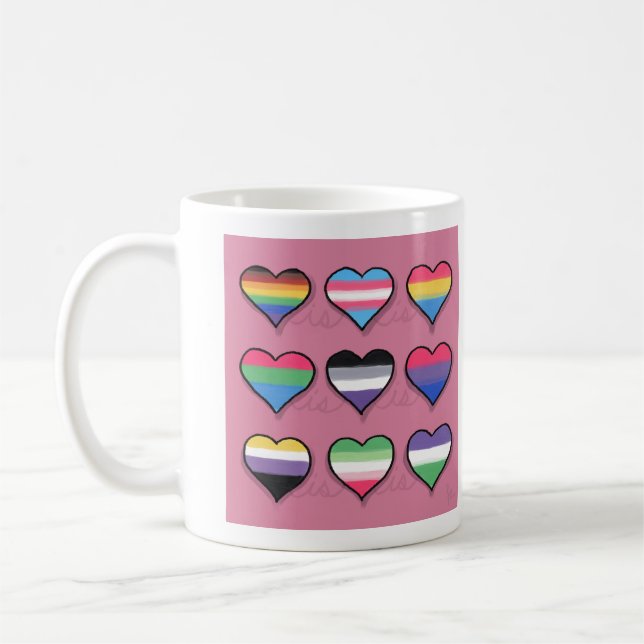 Liebe ist Liebe ist Liebe Kaffeetasse (Links)