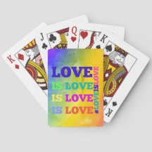 Liebe ist Liebe-Kartenstapel