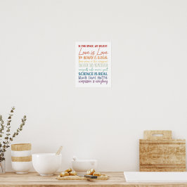 Liebe ist Liebe, kein Mensch in Illegalität Poster