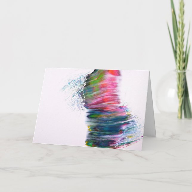 Liebe ist Liebe-leere Karte (Vorderseite)