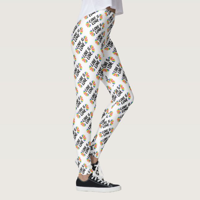 Liebe ist Liebe Leggings (Rechts)