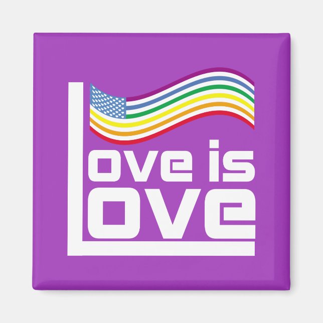 Liebe ist Liebe Magnet (Vorne)