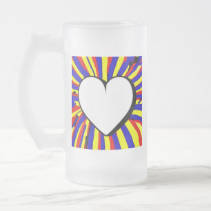 Liebe ist Liebe Mattierte Glas Bier Tasse