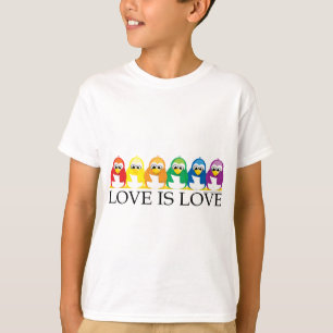 Liebe ist Liebe: Pinguine T-Shirt