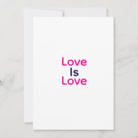 Liebe ist Liebe pink lila farbigen Stolz LGBTQ Gay