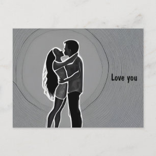 Liebe ist Liebe Postkarte