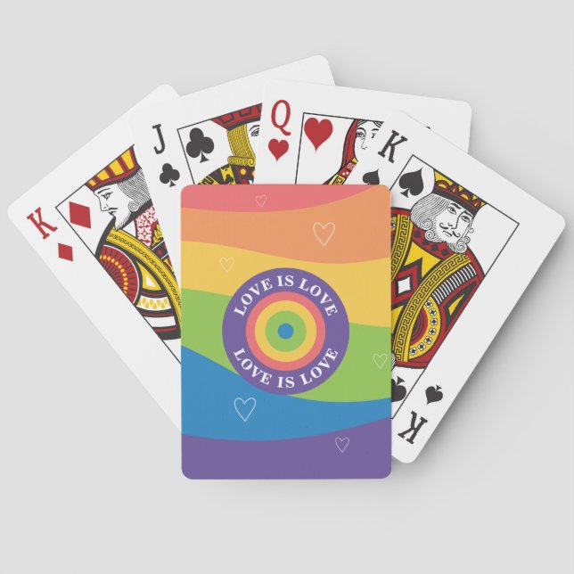 Liebe ist Liebe Pricing Cards Spielkarten (Rückseite)