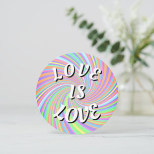 Liebe ist Liebe Pride Leere Notizkarte