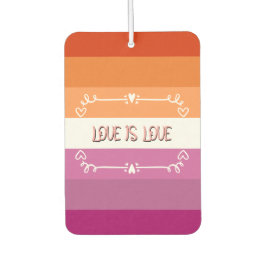 Liebe ist Liebe Pride Month Air Freshener Autolufterfrischer