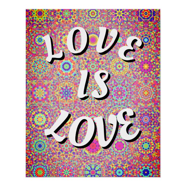 Liebe ist Liebe Pride    Poster (Vorderseite)