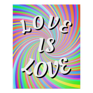Liebe ist Liebe Pride Poster