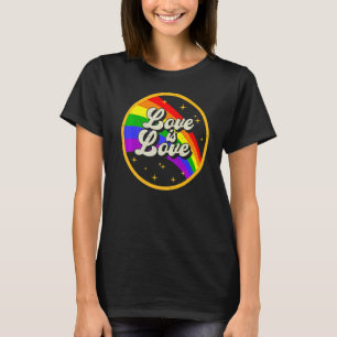 Liebe ist Liebe Rainbow Lgbt Lesbian Gay Bisexual T-Shirt
