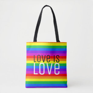 Liebe ist Liebe, Regenbogen Tasche