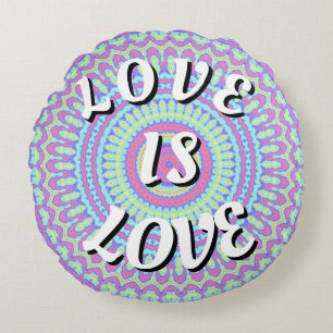 Liebe ist Liebe runden Kissen